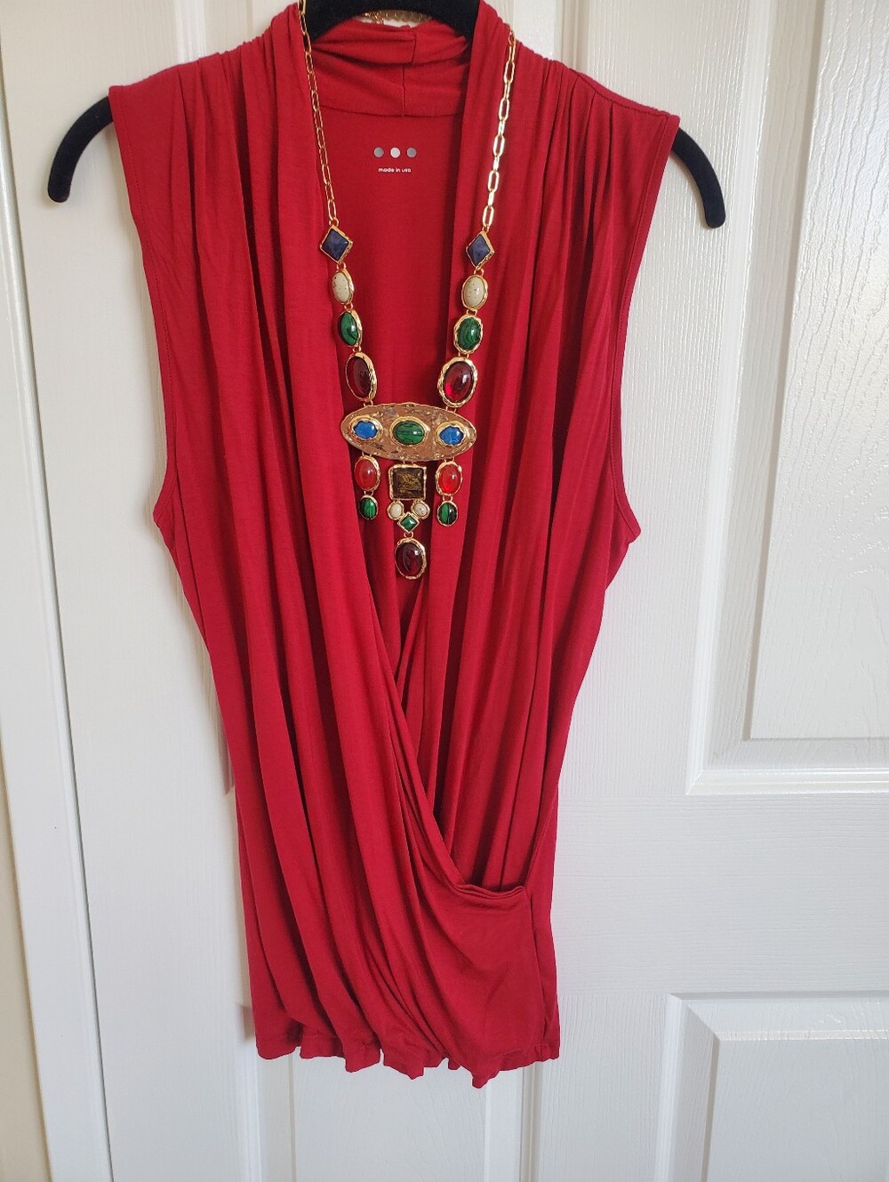 V Neck Wrap Style Top - Picture 11 of 11